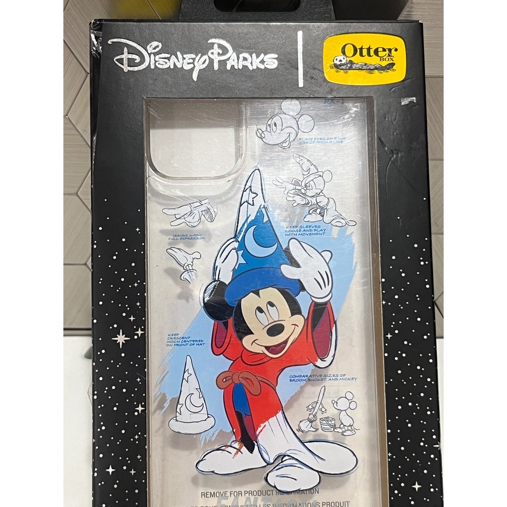 Walt Disney‎ Parks Sorcerer Fantasia Mickey Mouse OtterBox iPhone 11 ProMax case
